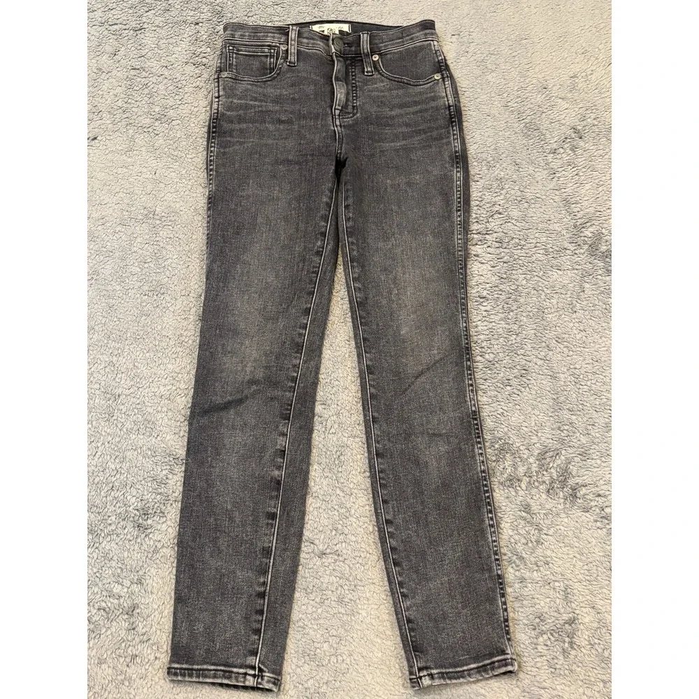 Madewell Jeans Womens 23 Black Gray 10